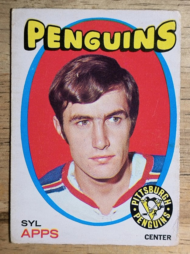 1971-72 O-Pee-Chee #77 Syl Apps RC (GOOD)