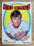 1971-72 O-Pee-Chee #78 Tom Webster (POOR)