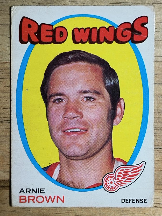 1971-72 O-Pee-Chee #14 Arnie Brown (GOOD)