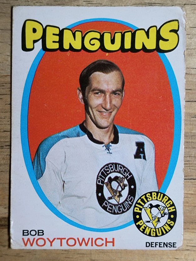 1971-72 O-Pee-Chee #28 Bob Woytowich (GOOD)