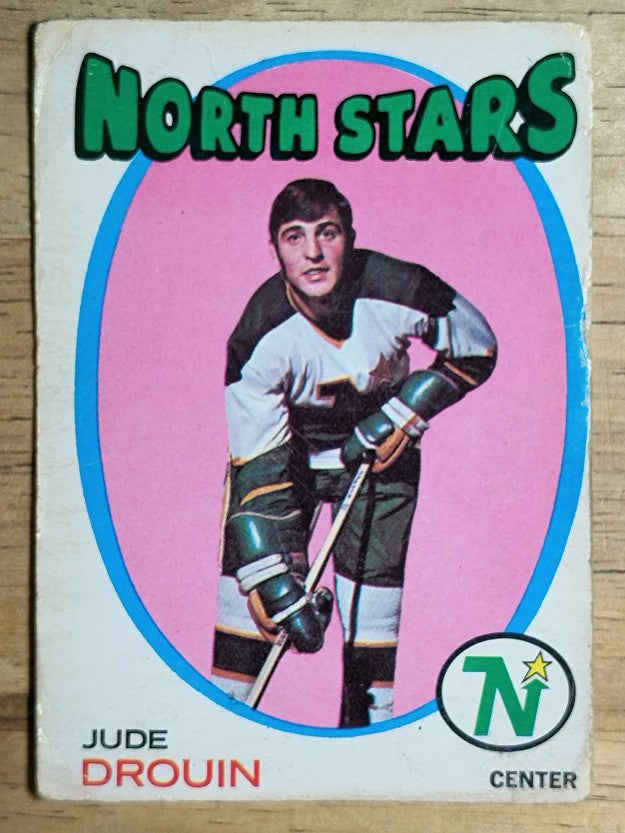 1971-72 O-Pee-Chee #68 Jude Drouin (POOR)