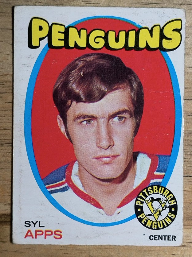 1971-72 O-Pee-Chee #77 Syl Apps RC (GOOD)