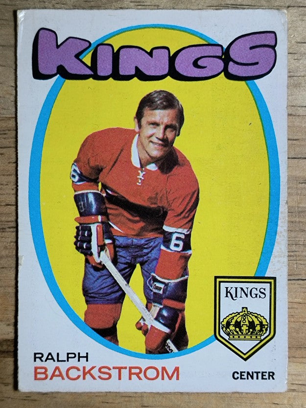 1971-72 O-Pee-Chee #108 Ralph Backstrom (VG)