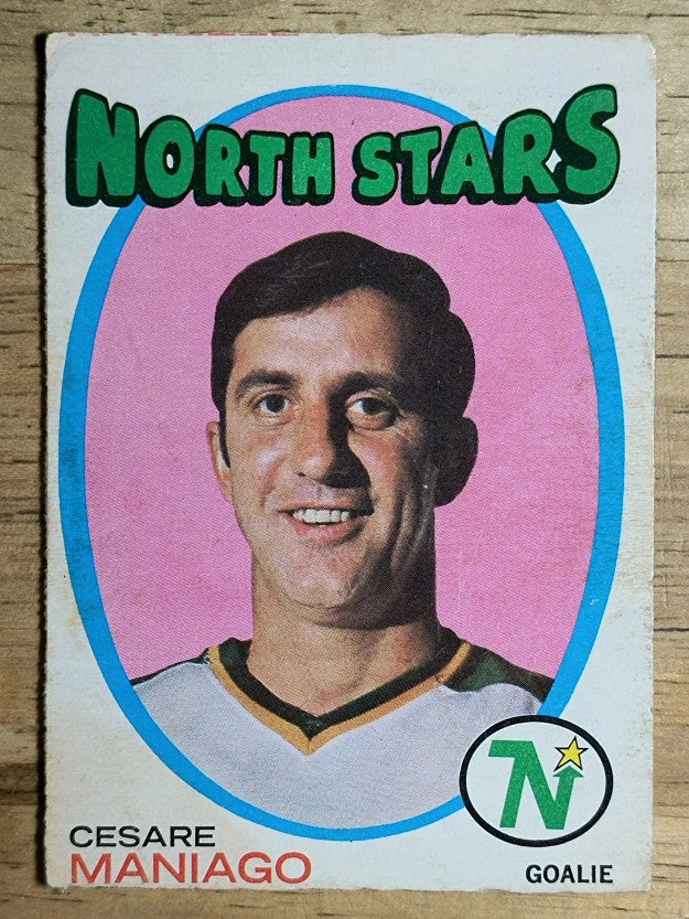 1971-72 O-Pee-Chee #117 Cesare Maniago (VG)