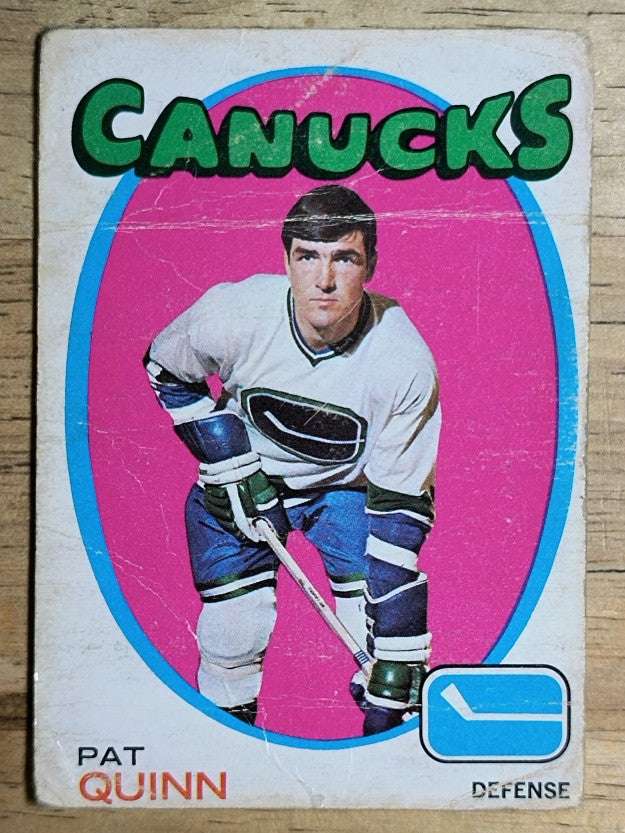 1971-72 O-Pee-Chee #122 Pat Quinn (POOR)