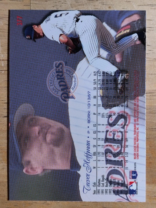 1996 Flair Gold #377 Trevor Hoffman