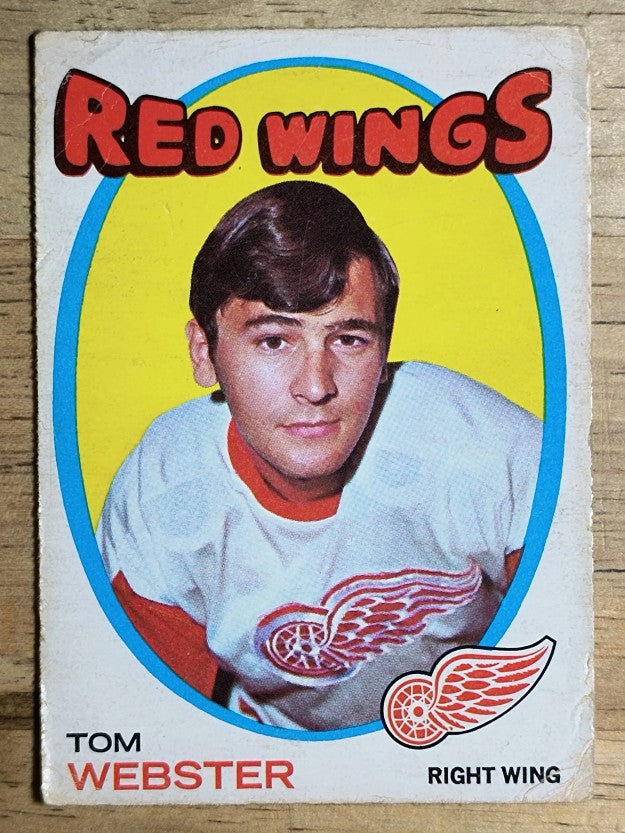 1971-72 O-Pee-Chee #78 Tom Webster (POOR)
