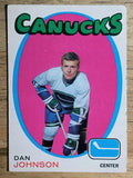 1971-72 O-Pee-Chee #95 Dan Johnson RC (VGEX)