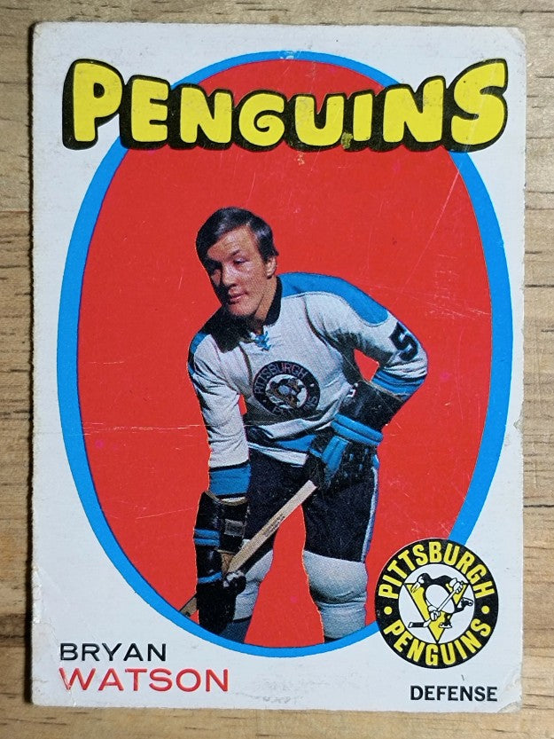1971-72 O-Pee-Chee #132 Bryan Watson (GOOD)