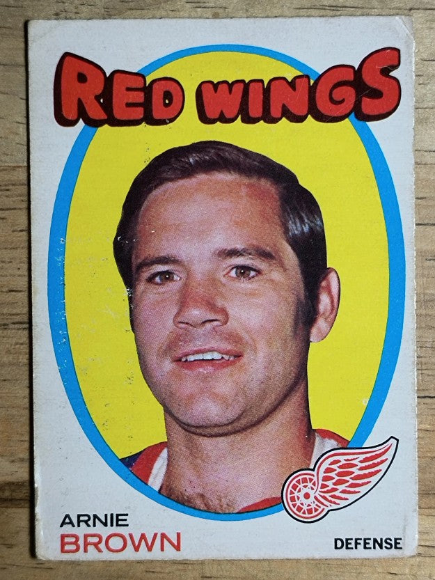 1971-72 O-Pee-Chee #14 Arnie Brown (GOOD)