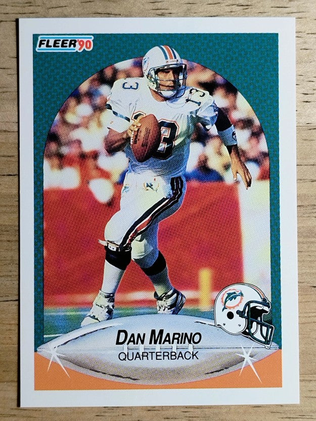 1990 Fleer #244 Dan Marino