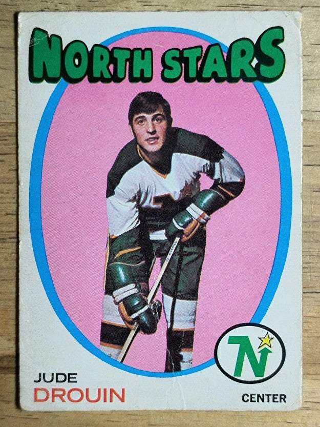 1971-72 O-Pee-Chee #68 Jude Drouin (POOR)