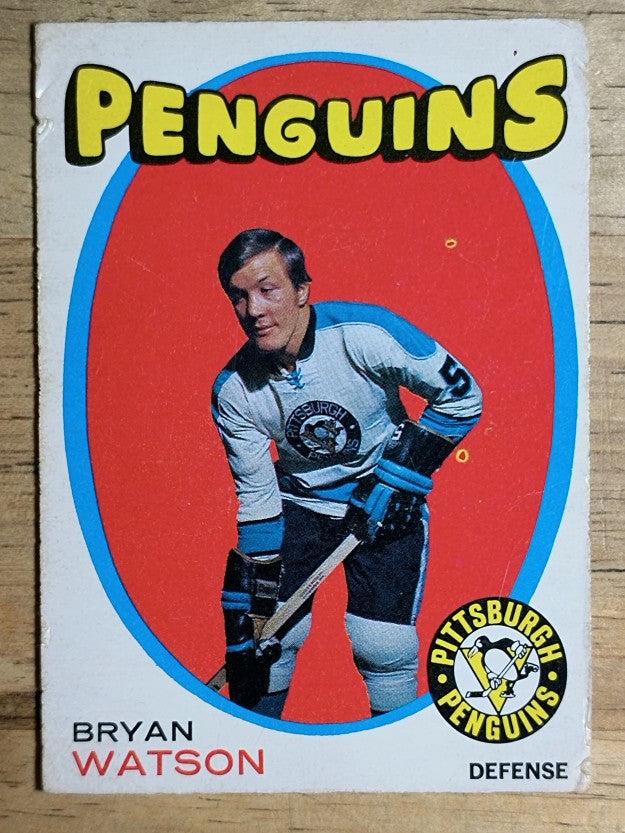 1971-72 O-Pee-Chee #132 Bryan Watson (GOOD)