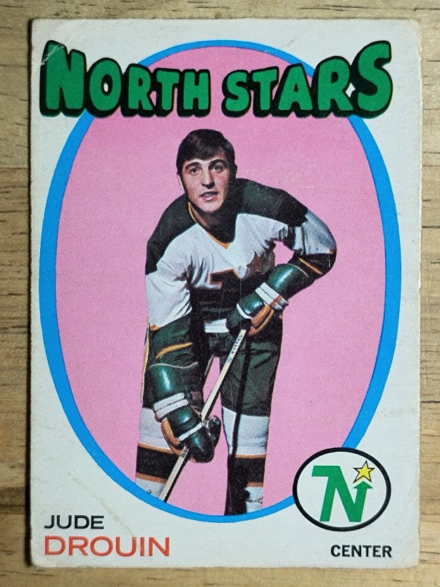 1971-72 O-Pee-Chee #68 Jude Drouin (GOOD)