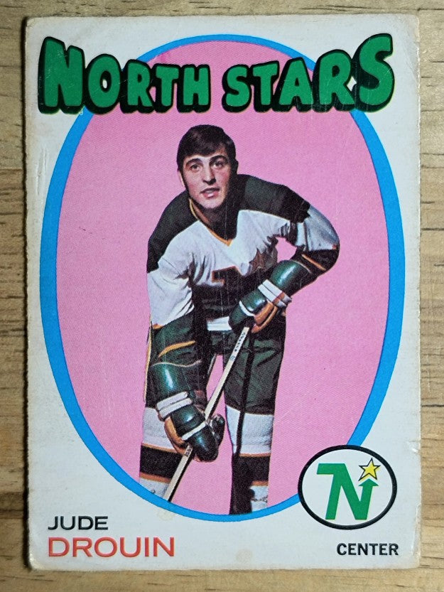 1971-72 O-Pee-Chee #68 Jude Drouin (POOR)