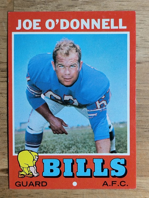 1971 Topps #4 Joe O'Donnell RC (VG)
