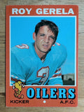 1971 Topps #14 Roy Gerela RC (EX)