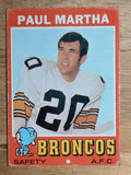 1971 Topps #38 Paul Martha (VG)