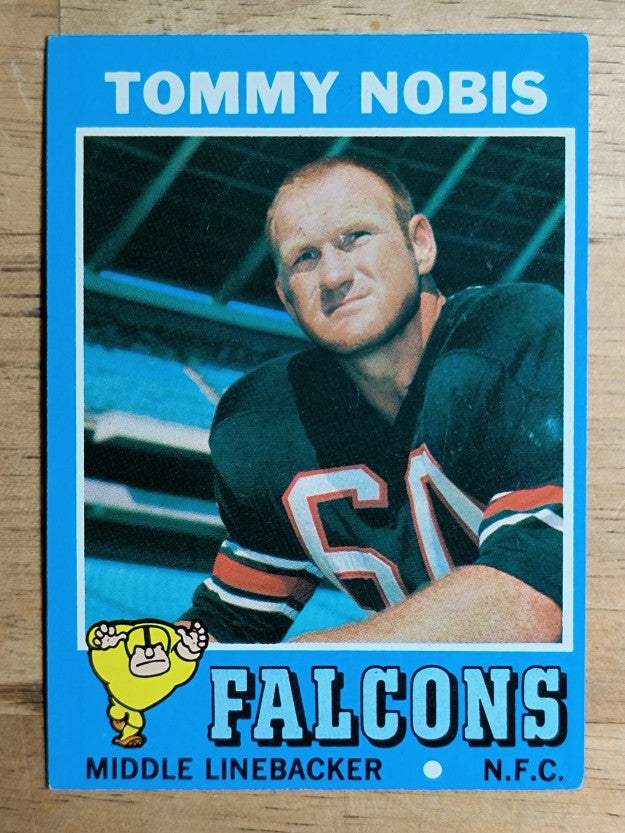 1971 Topps #60 Tommy Nobis (EXMT)
