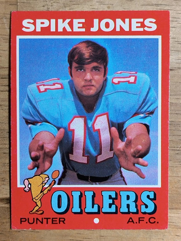 1971 Topps #64 Spike Jones RC (EX)