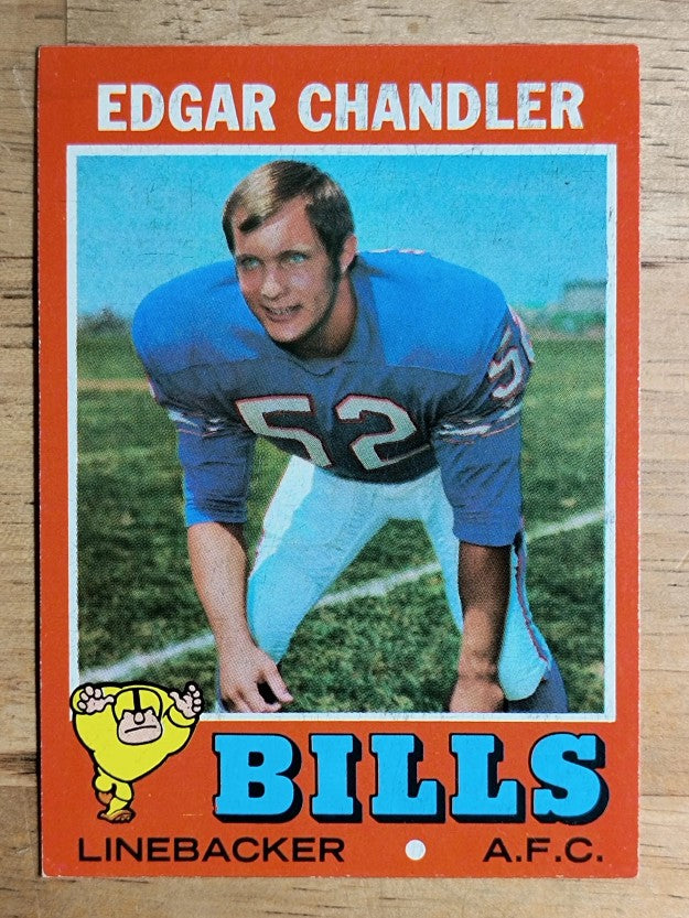 1971 Topps #86 Edgar Chandler RC (EX)