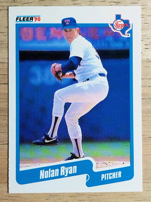 1990 Fleer #313 Nolan Ryan
