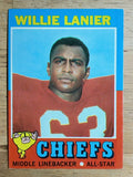 1971 Topps #114 Willie Lanier RC (EXMT)