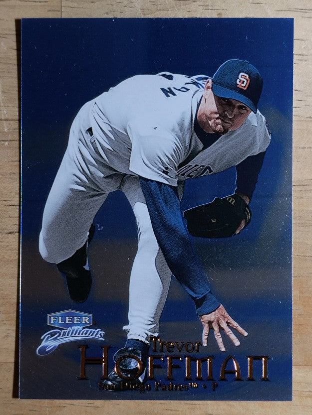 1999 Fleer Brilliants Blue #85 Trevor Hoffman
