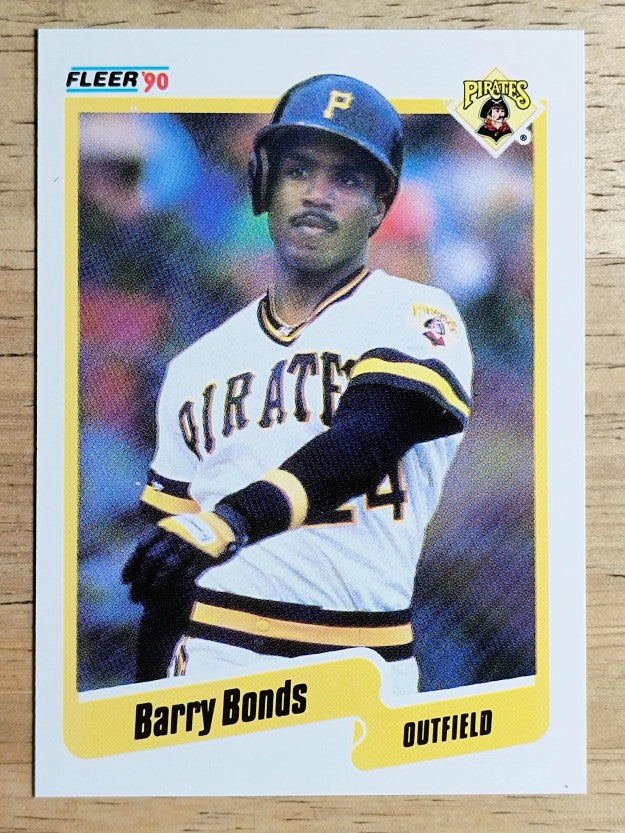 1990 Fleer #461 Barry Bonds
