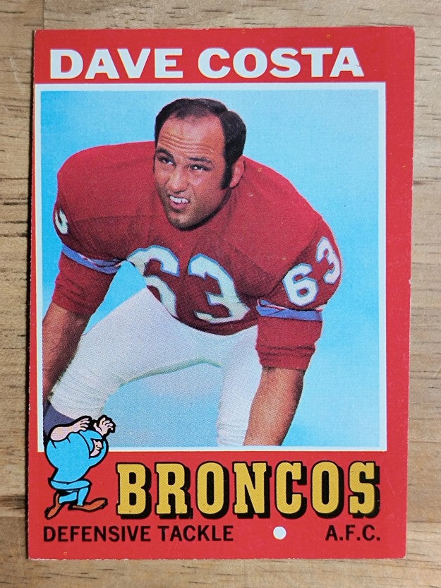 1971 Topps #164 Dave Costa (VGEX)