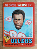1971 Topps #197 George Webster (GOOD)
