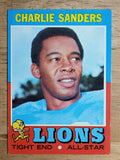 1971 Topps #210 Charlie Sanders RC (EXMT)