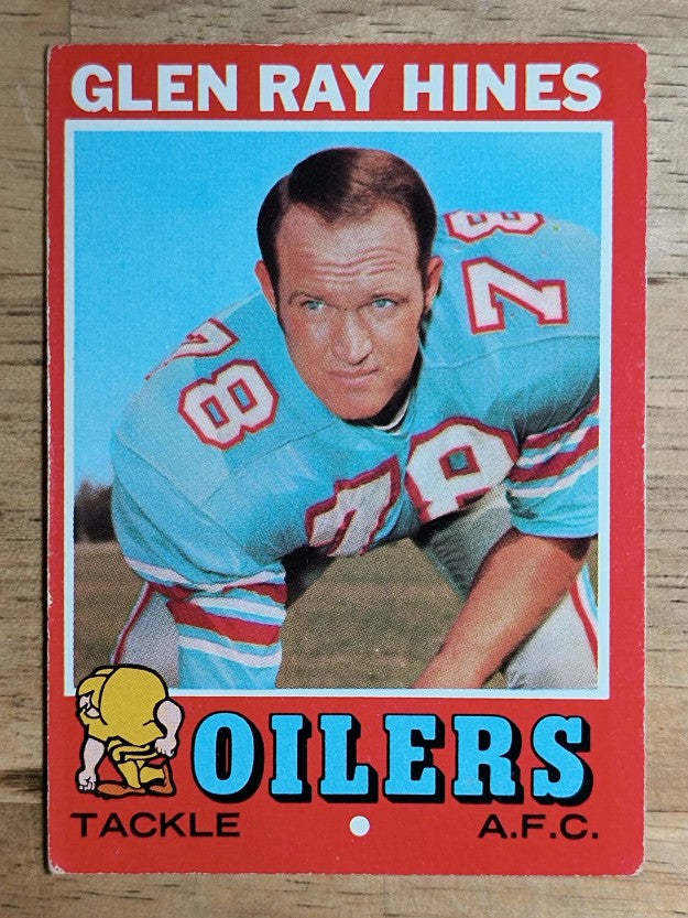 1971 Topps #219 Glen Ray Hines (GOOD)