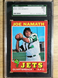1971 Topps #250 Joe Namath (SGC 5 EX)