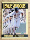 1990 Fleer League Standouts #5 Wade Boggs