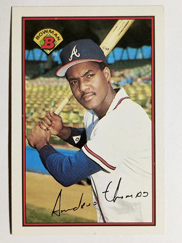 1989 Bowman #272 Andres Thomas