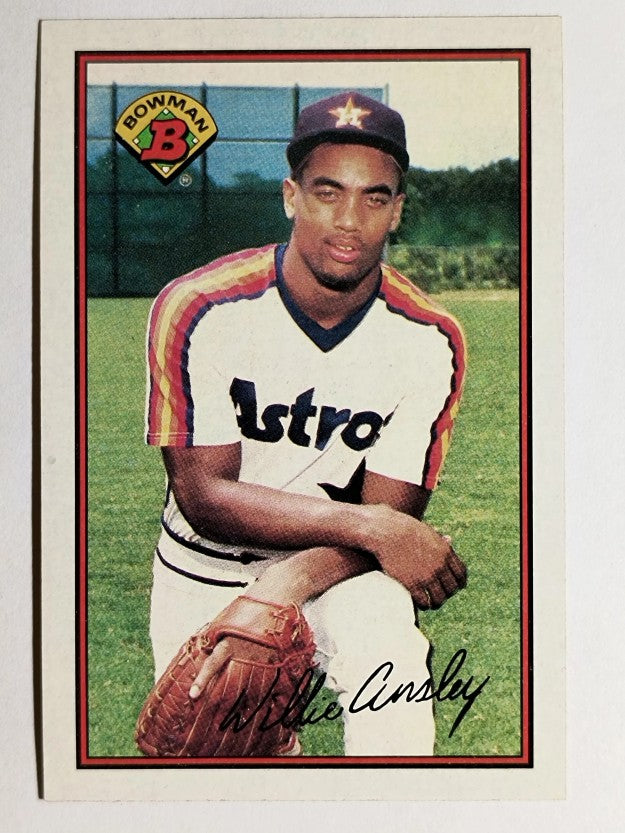 1989 Bowman #332 Willie Ansley RC