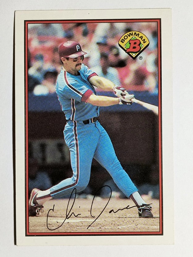 1989 Bowman #404 Chris James