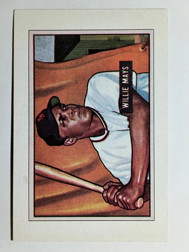 1989 Bowman Reprint Inserts #7 Willie Mays 51