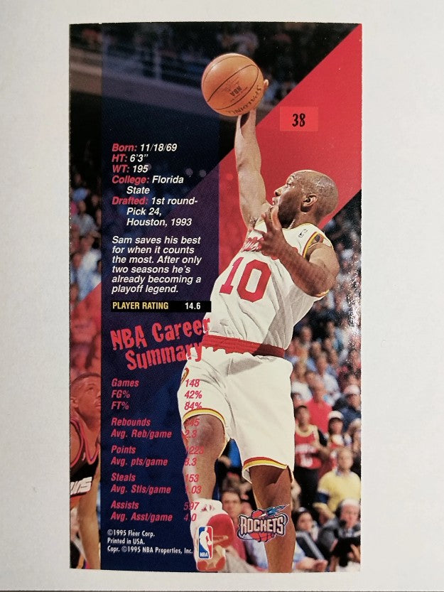 1995-96 Jam Session #38 Sam Cassell