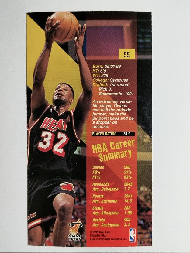 1995-96 Jam Session #55 Billy Owens