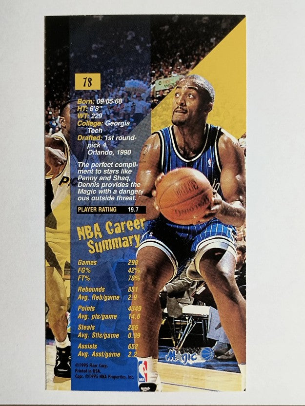 1995-96 Jam Session #78 Dennis Scott