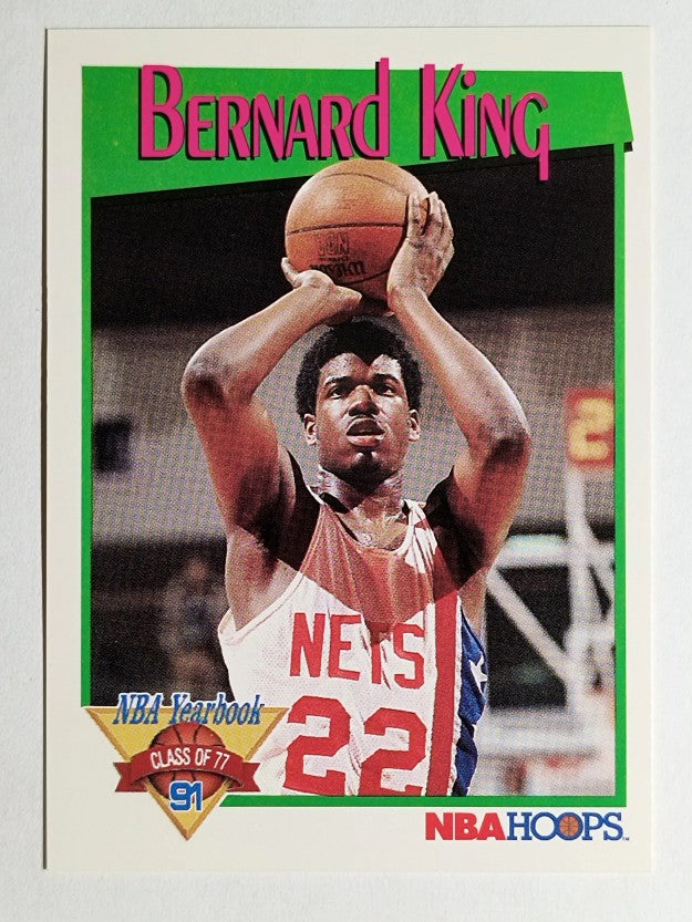 1991-92 Hoops #322 Bernard King YB