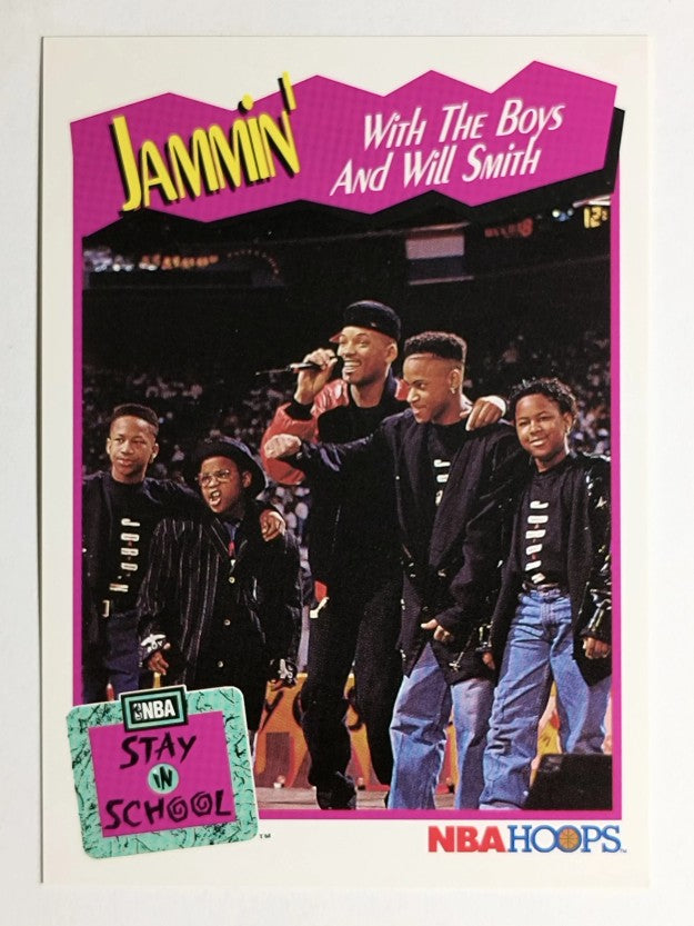 1991-92 Hoops #326 All-Star Jam/Will Smith (NM)