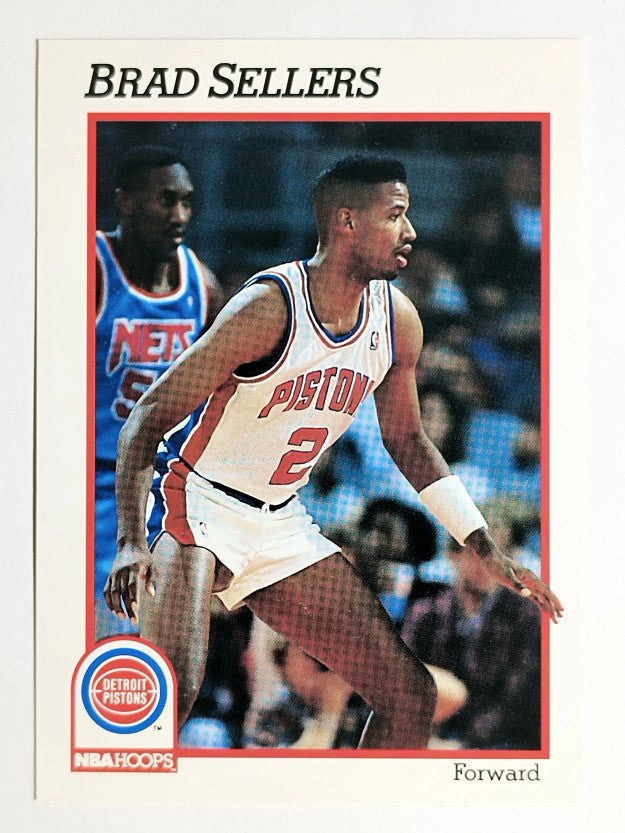 1991-92 Hoops #362 Brad Sellers