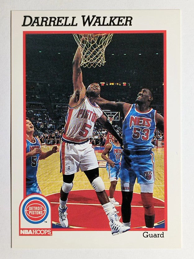 1991-92 Hoops #363 Darrell Walker