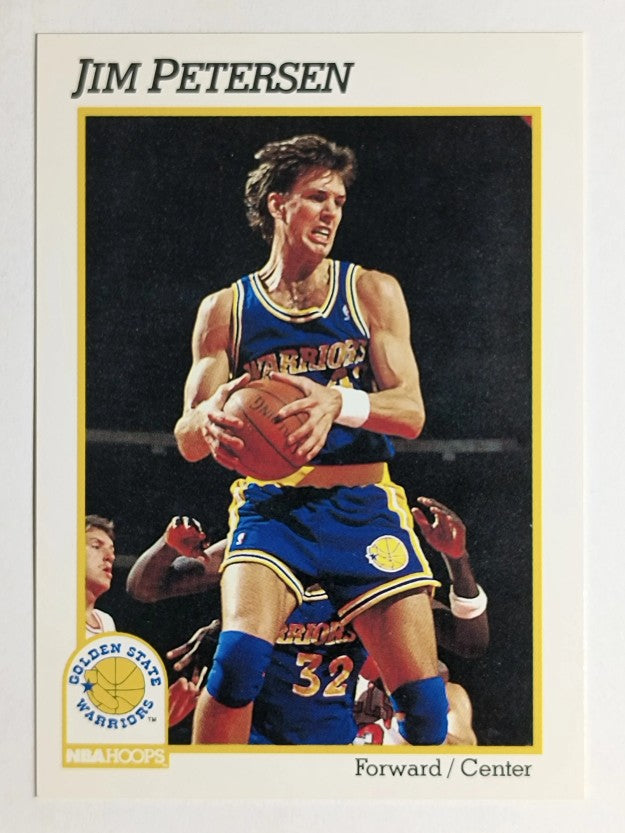 1991-92 Hoops #367 Jim Petersen