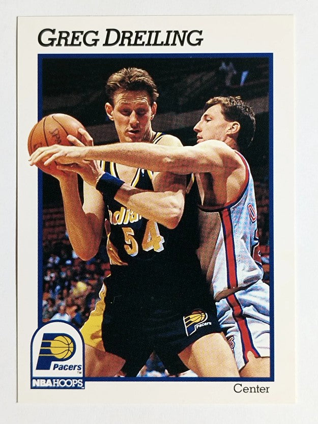 1991-92 Hoops #372 Greg Dreiling