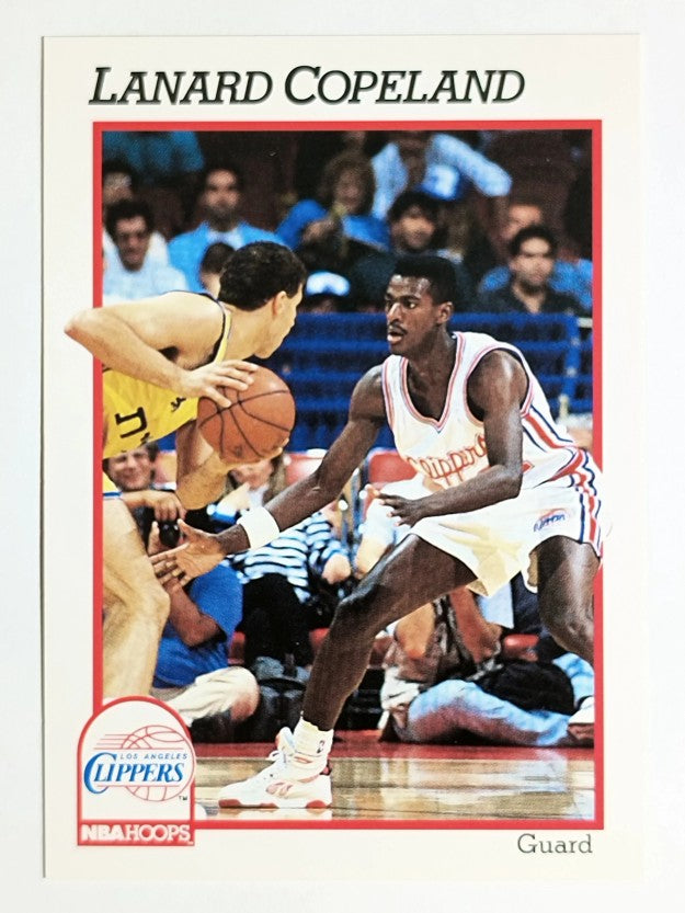 1991-92 Hoops #377 Lanard Copeland