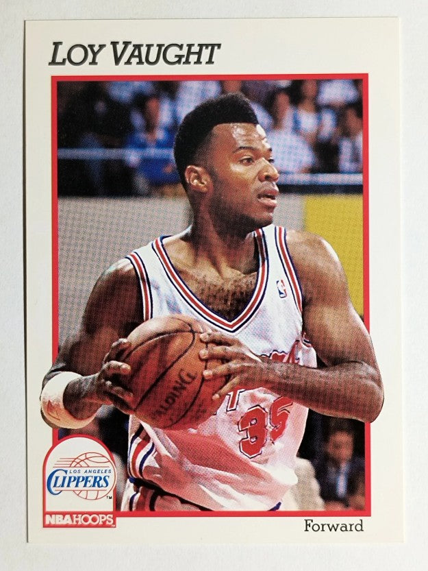 1991-92 Hoops #381 Loy Vaught